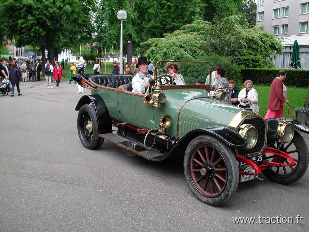 2002_05_19 Colmar 0098.jpg - 19/05/2002 - 68000 COLMAR13me Rallye des PrincesPEUGEOT 1911 Type 135(Muse PEUGEOT)